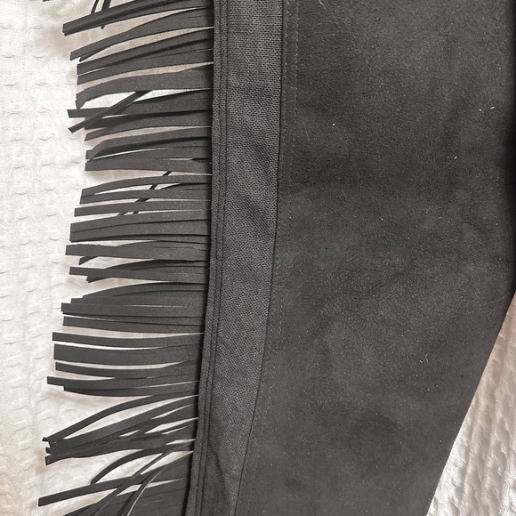 TOUGH 1 Black size medium western chaps. New with tag. - Picture 7 of 9